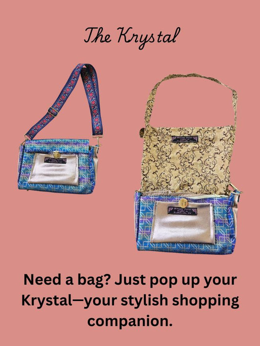 Krystal- the Pop Up Shopping Bag